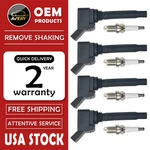 Ignition Coils+spark Plugs Pack For Vw Jetta Passat Beetle Golf Audi A3 Q3 1.8l. Fixed Price $55.06.