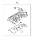 Genuine Mopar Spark Plug Well Gasket 68439756aa. Fixed Price $16.36.