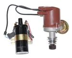 New Fiat 124 Spider Distributor S144 With Electronic Ignition Coil And Module. Fixed Price $262.35.
