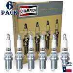 6 Pack Champion Copper Plus Spark Plugs For 1989-1995 Dodge Spirit 3.0l V6. Fixed Price $26.77.