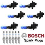 For 1994-1998 Toyota Supra 3.0l Mk Ignition Coil & Bosch Iridium Spark Plug Set. Fixed Price $94.20.