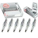 6 Pcs Ngk V-power Spark Plugs For 1978-1984 Bmw 633csi 3.2l L6 - Engine Kit Su. Fixed Price $24.19.