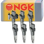 6 Pc Ngk Ignition Coils For 2004-2017 Volkswagen Touareg 3.2l 3.6l V6 Spark Ej. Fixed Price $213.71.