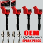 4x Oem High Performance Ignition Coil & Spark Plugs For Audi A3 A4 Vw Golf Uf716. Fixed Price $87.70.