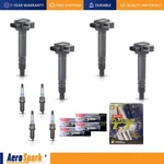 4 Ignition Coil & Denso Platinum Spark Plug For 2002 Toyota Tacoma 2.4l Uf323. Fixed Price $79.49.