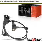 Abs Wheel Speed Sensor For Infiniti G25 G35 G37 M35 M45 Q40 Rear Left Or Right. Fixed Price $20.49.