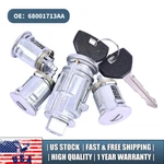 New Ignition & 3door Lock Cylinder Set W/2 Keys For 02-06 Jeep Tj. Fixed Price $27.99.