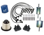 Wires Ignition Coils Spark Plugs Air Gas Oil Filters For Ford F150 4.6l 97-99. Fixed Price $208.00.