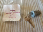 Fits 84-86 Nissan 200sx Ignition Lock Cylinder New C-16-124 Automotive 1985 R13. Fixed Price $45.00.