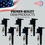 6x Oem Ignition Coil + Spark Plugs For Suzuki Verona Chevrolet 2.5l L6 Uf552. Fixed Price $79.54.