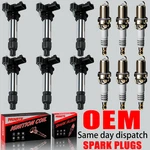 6x Ignition Coil & Iridium Spark Plug Oem For Cadillac Gmc Chevy Buick Uf569. Fixed Price $59.14.