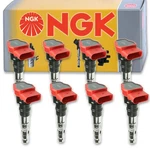 8 Pcs Ngk Ignition Coil For 2004-2006 Volkswagen Phaeton 4.2l V8 - Spark Gb. Fixed Price $300.80.