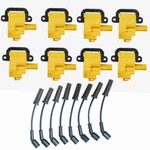 7mm Wires & 8 Racing Hi Output Performance Ignition Coil Packs Ls1 Ls6 Ls. Fixed Price $281.67.