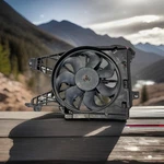 Corvette C6 05-13 / Cadillac Xlr 04-09 Oem Engine Cooling Fan Shroud Assembly. Fixed Price $332.50.