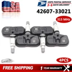Set Of 4 Pmv-107j Tire Pressure Sensor Tpms 42607-33021 For Toyota Lexus Scion. Fixed Price $36.49.