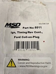 Ignition Control Module Msd 6011 - New Never Used. Fixed Price $750.00.