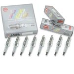 8 Pcs Ngk Laser Iridium Spark Plugs For 1993-1997 Pontiac Firebird 5.7l V8 - Cl. Fixed Price $103.54.