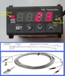 Mini 1/32 Digital Pid Temperature Controller Kiln Furnace Oven Thermocouple. Fixed Price $31.99.
