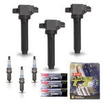 3 Ignition Coil & Denso Platinum Spark Plug For 2014-15 Mitsubishi Mirage 1.2l. Fixed Price $85.79.