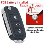 Replacement Remote Control Key Fob For Vw Volkswagen Jetta Passat Beetle Tiguan. Fixed Price $12.89.