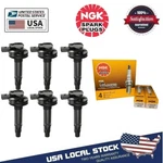 6 Ngk Spark Plugs And Ignition Coil Packs For Ford Edge Mustang Lincoln Mazda. Fixed Price $128.70.