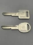 Original Gm Logo Key Blank Set, J & K Keyways, Oem. Fixed Price $5.95.