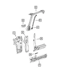 Genuine Mopar Sport Bar Right 68631968aa. Fixed Price $184.44.