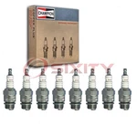 8 Pc Champion Industrial Spark Plugs For 1929 Stutz Model M Ignition Xf. Fixed Price $42.22.
