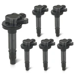 Set Of 6 Ignition Coil Pack 3.5l 3.7l Compatible With Ford Edge Explorer F-15.... Fixed Price $78.00.