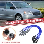6 Pcs Spark Plug Wire Ignition Coil Cable No.05019593aa For Chrysler Pacifica. Fixed Price $27.34.