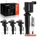 A-premium 4x Ignition Coil & Iridium Platinum Spark Plug For Ford Escape. Fixed Price $57.99.