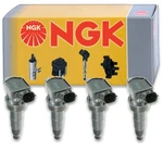4 Pcs Ngk Ignition Coil For 2009-2012 Kia Rondo 2.4l L4 - Spark Plug Tune Up Df. Fixed Price $241.89.