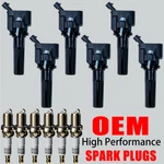 6x Oem Ignition Coils & Iridium Spark Plugs For Chevy Trailblazer Gmc 4.2l Uf497. Fixed Price $68.32.