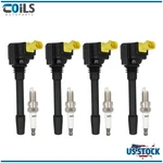 For Fiat 124 Spider 2017-2020 1.4l Turbocharged 4x Ignition Coils & Spark Plugs. Fixed Price $63.99.
