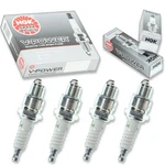 4pcs 01-02 Mercury 45 Jet Ngk V-power Spark Plugs 3-cyl 2-stroke Hp Kit Sh. Fixed Price $58.49.