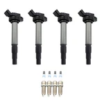 Denso 4 Ignition Coil Bosch Iridium Spark Plugs Kit For Pontiac Vibe 1.8 L4. Fixed Price $330.95.
