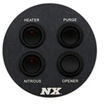 Nitrous Express 15783 Custom In-dash Switch Panel 1994-2004 Mustang 4-switch Por. Fixed Price $76.43.