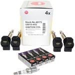 Ngk Kit Spark Plugs And Ignition Coils For Select 08-18 Volkswagen Audi. Fixed Price $145.00.
