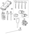 Genuine Mopar Ignition Switch 5zr57lxhac. Fixed Price $80.10.
