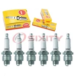 6 Pcs Ngk Standard Spark Plugs For 1946-1952 Pontiac Streamliner 3.9l L6 Fa. Fixed Price $24.45.