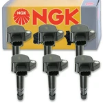 6 Pcs Ngk Ignition Coil For 1999-2010 Honda Odyssey 3.5l V6 - Spark Plug Ef. Fixed Price $282.92.