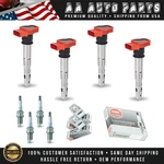 4x Ignition Coil & Ngk Spark Plug For Audi Tt A4 Vw Golf Jetta Gti 2.0l Uf529. Fixed Price $76.99.