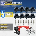 8x Ignition Coils + Spark Plug Wire For Chevy Gmc 4.8 5.3l 6.0l 12570553 Uf271. Fixed Price $77.50.