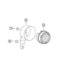 Genuine Mopar Hex Flange Head Bolt 6104195aa. Fixed Price $3.49.