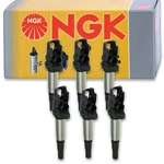 6 Pcs Ngk Ignition Coil For 2003-2005 Bmw 325i 2.5l L6 - Spark Plug Tune Up Ko. Fixed Price $237.48.