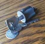 1960 1966 Ford Ignition Switch Lock Cyl W/logo Keys Vtg Hurd Nos-. Fixed Price $35.00.