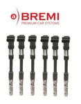 For Vw Eurovan Ignition Coil Set Of 6 W/ Spark Plug Connector Oem Bremi/sti. Fixed Price $215.96.