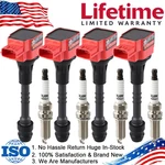 Set Of 4 Ignition Coil+spark Plug Pack For 2002-2006 Nissan Sentra L4 1.8l Uf351. Fixed Price $59.95.