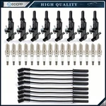 Eccpp 8 For 08-10 Dodge Dakota Ram 1500 4.7l Ignition Coil & Spark Plug Wires. Fixed Price $140.99.