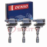 3 Pc Denso Direct Ignition Coils For 2001 Hyundai Xg300 3.0l V6 Spark Wire Zq. Fixed Price $203.97.
